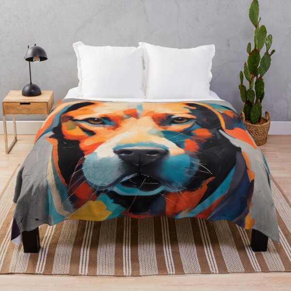 Item preview, Beautiful dog painted in oil designed and sold by printpantherart.