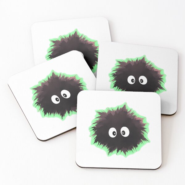 Item preview, Soot Sprite - Green Border designed and sold by Subtle Reality Shift.