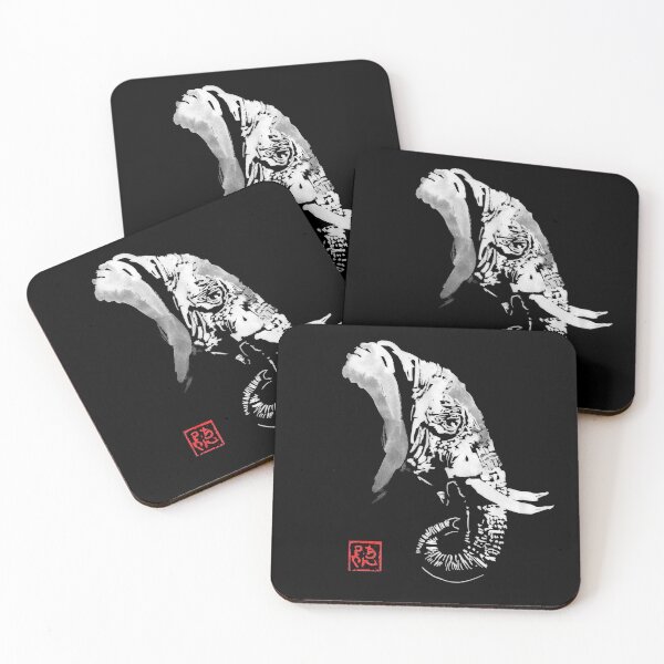 Item preview, elephant in black designed and sold by pechane.