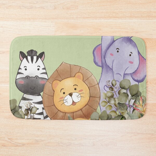 Item preview, Adventure cute safari animals kids duvet cover designed and sold by Scenic.