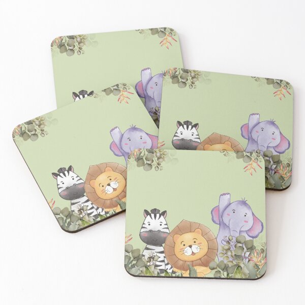 Item preview, Adventure cute safari animals kids duvet cover designed and sold by Scenic.