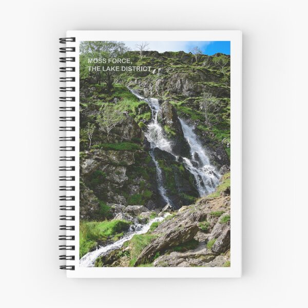 Item preview, Moss Force, fotografía de la cascada de Lake District designed and sold by ModernAndFunky.