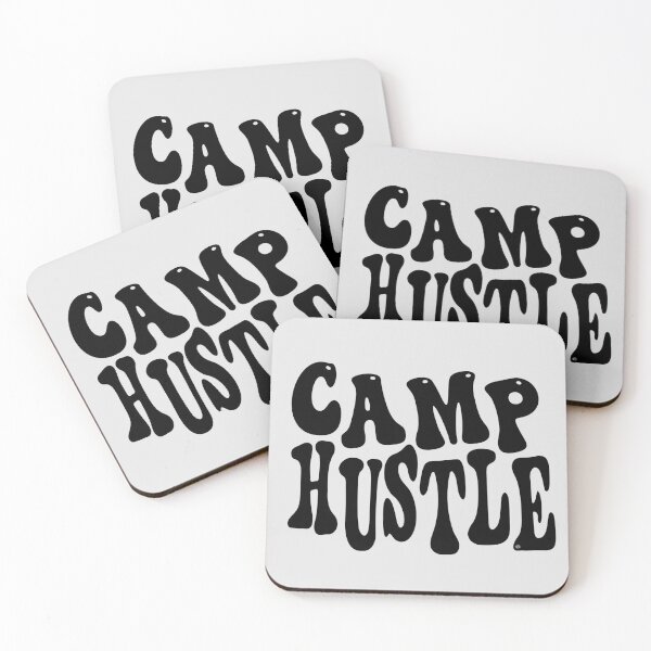Item preview, Get Your Hustle on with Camp Hustle merch,  © DAM Creative, designed and sold by DAM Creative ⭐⭐⭐⭐⭐.