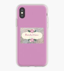 Flannel and Lace iPhone Case