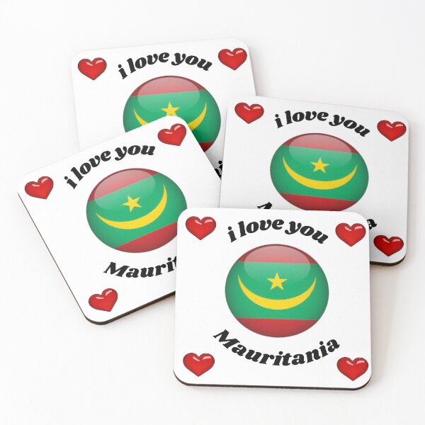 Item preview, mauritania flag designed and sold by CARANIACLS.