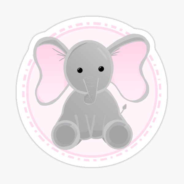 Welcome Baby Boy Stickers Labels Cute Little One Elephant Decor Stickers  Welcome New Born Gender Reveal Baby Shower Decor - AliExpress