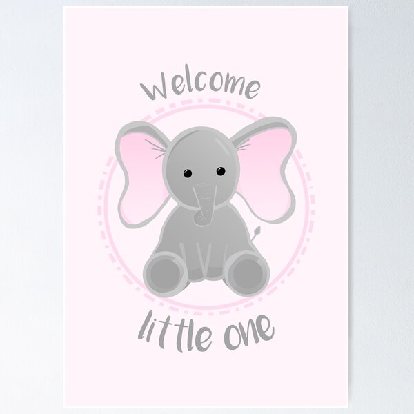 Welcome Little One! Baby Shower Guest book: Adorable Baby Boy Elephant Baby  Shower Guest Book, Cute Baby Elephant Guest Sign In, Special Message to