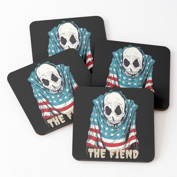 Item preview, The Fiend Misterious Dark with Flag of the United States designed and sold by EnigmaStitcher.