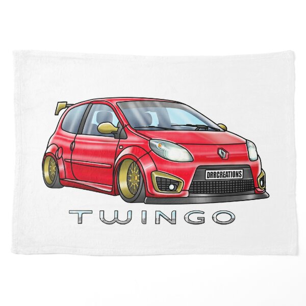 Twingo modified Red! French car lover! Mk2! Twingo script! Art