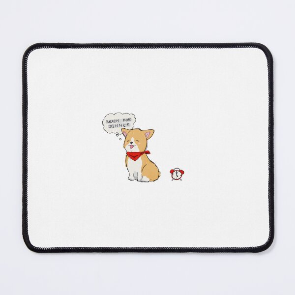 Item preview, Ready for Dinner Corgi Dog designed and sold by haakondesign.