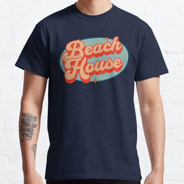 Item preview, BeacH House Band Retro - Classic T-Shirt  designed and sold by VictorLand.