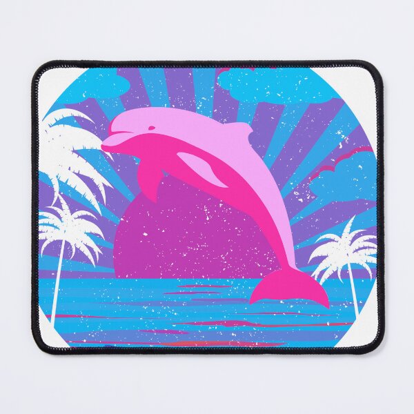 Item preview, Pink River Dolphin in Oceanic Grace: Aquatic Wildlife Art designed and sold by TEEJAMBOREE.