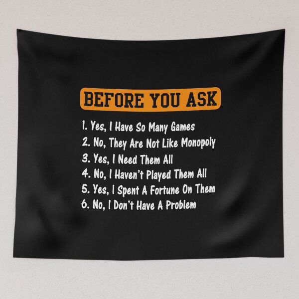 Item preview, Before you ask Yes, I Have So Many games Funny Board Game designed and sold by jingdomdesgine.