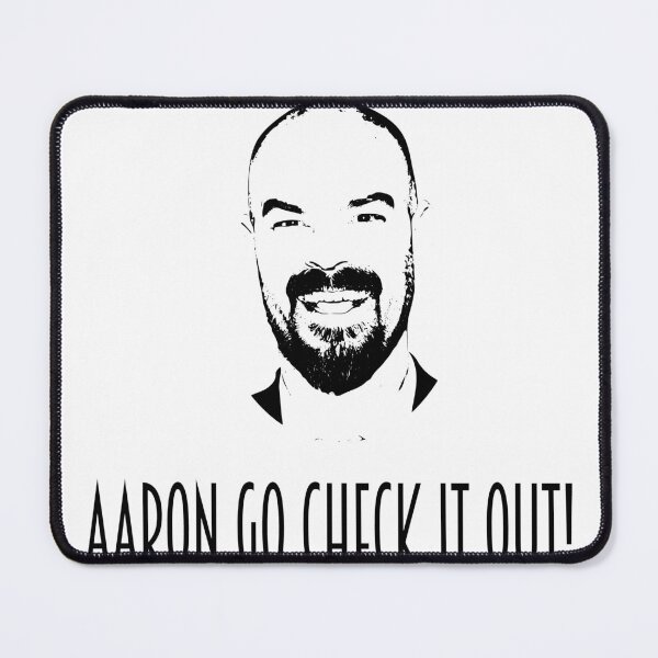 Item preview, Aaron Go Check it Out! designed and sold by alienmilkshake.