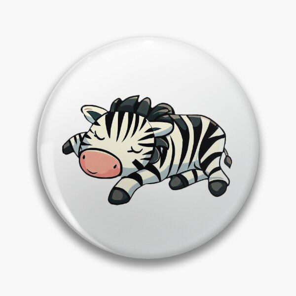 Item preview, Cute Animals - Alphabetic Animals and Personalities - Zonked Zebra designed and sold by CaptTaters.