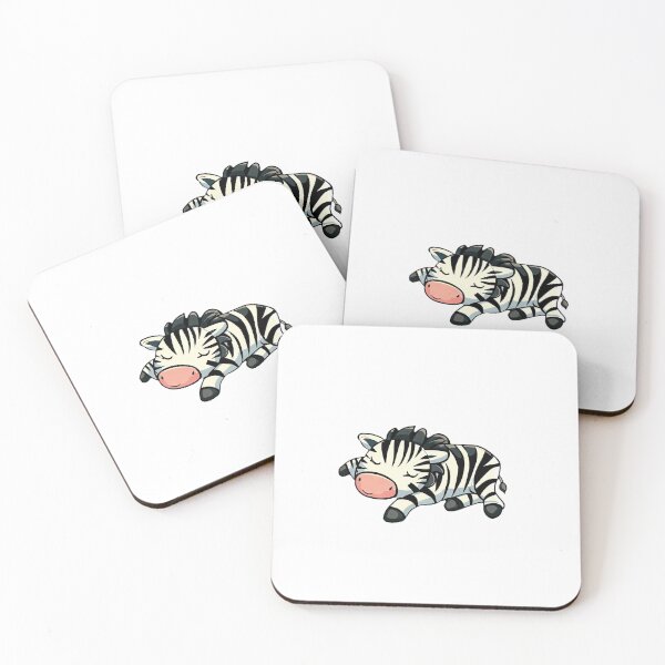 Item preview, Cute Animals - Alphabetic Animals and Personalities - Zonked Zebra designed and sold by CaptTaters.