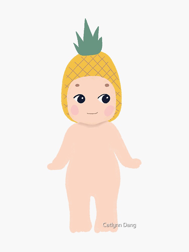 pineapple sonny angel | Sticker