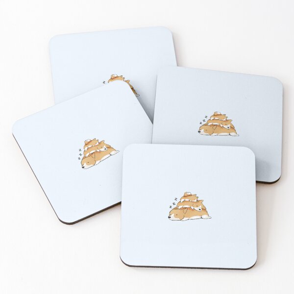 Item preview, Sleeping bunch of corgis designed and sold by haakondesign.