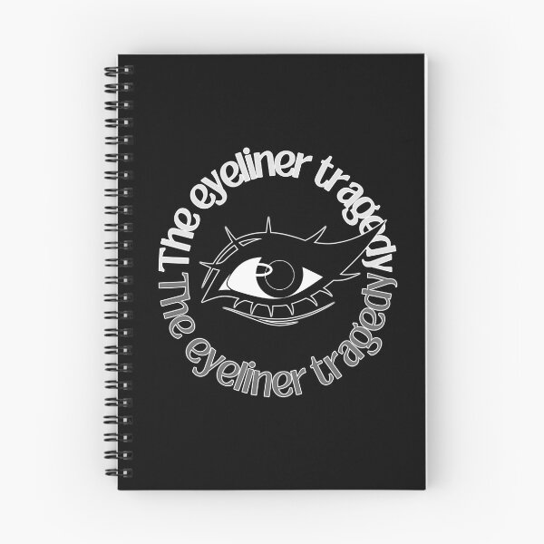 Item preview, The Eyeliner Tragedy | Eyeliner Memes Bold Wing designed and sold by ObsidianDaz.