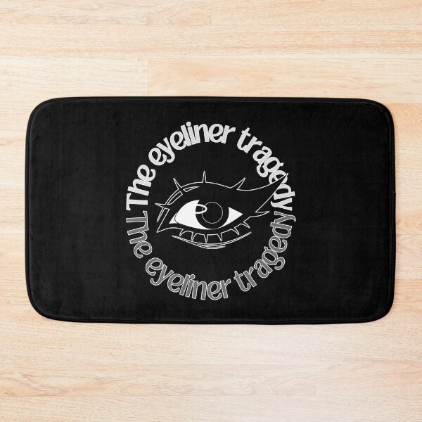 Item preview, The Eyeliner Tragedy | Eyeliner Memes Bold Wing designed and sold by ObsidianDaz.