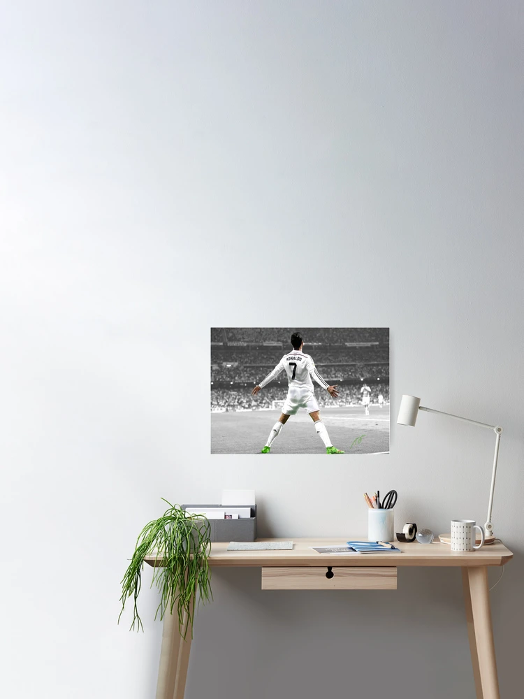 Cristiano Ronaldo 7 Poster for Sale by Webbed Toe Design's