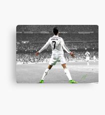 Cristiano Ronaldo 7 Canvas Print