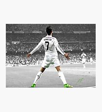 Cristiano Ronaldo 7 Photographic Print
