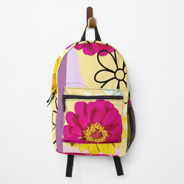 Item preview, simple flowers and hearts in yellow and pink colours designed and sold by kozlebozle007.