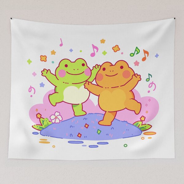 Item preview, Happy Party Frogs designed and sold by Chanaika4.