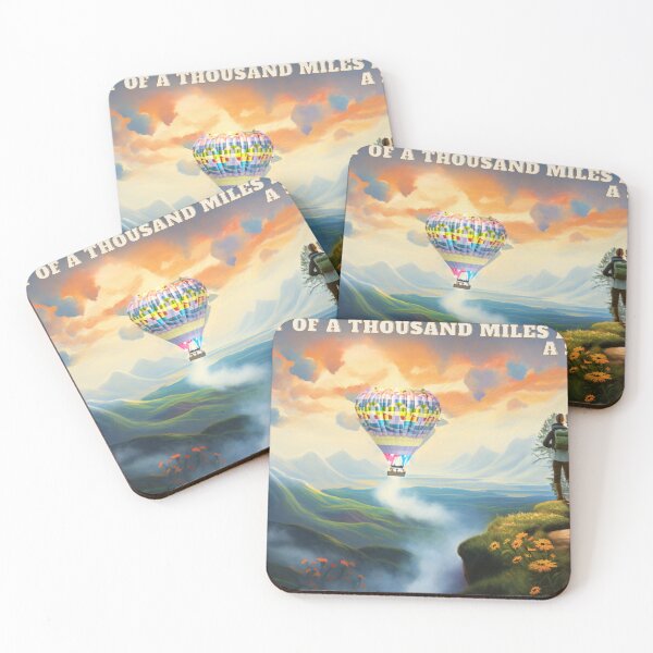 Item preview, The journey of a thousand miles begins with a single step. designed and sold by warayut.
