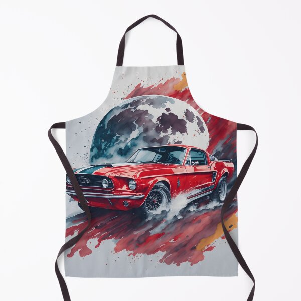 Item preview, Celestial Speed: Mustang's Lunar Drift Adventure designed and sold by ArtsyFusion.