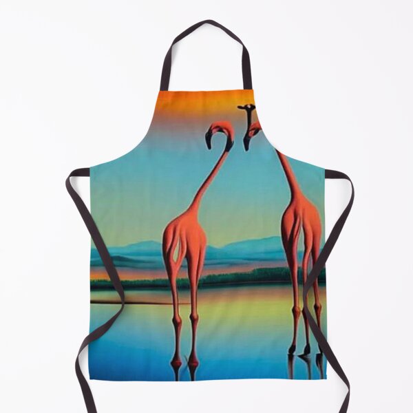 Item preview, Flamingos merging with Giraffes designed and sold by George Hutton Hunter.