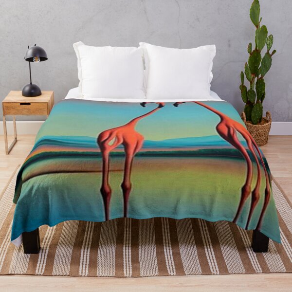 Item preview, Flamingos merging with Giraffes designed and sold by George Hutton Hunter.