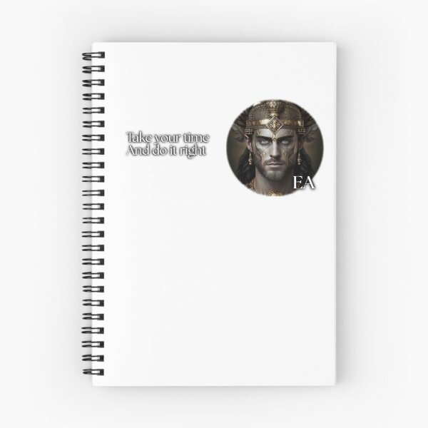 Item preview, EA says - take your time and do it right designed and sold by Babylon Tarot & Runes.