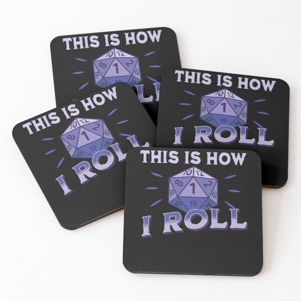 Item preview, This is how I roll 1 - Natural One, RPG Critical Miss designed and sold by Zanda-Nerd-Shop.