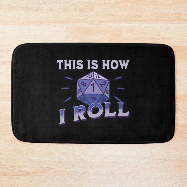 Item preview, This is how I roll 1 - Natural One, RPG Critical Miss designed and sold by Zanda-Nerd-Shop.