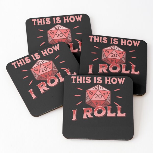 Item preview, This is how I roll 20 - Natural 20, RPG Critical Hit designed and sold by Zanda-Nerd-Shop.