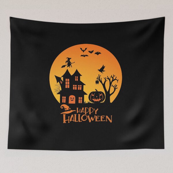 Item preview, Happy Halloween House designed and sold by AAcrew.