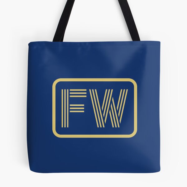 Item preview, FW Initials Gold Geometric Letters designed and sold by Jeallan Designs.