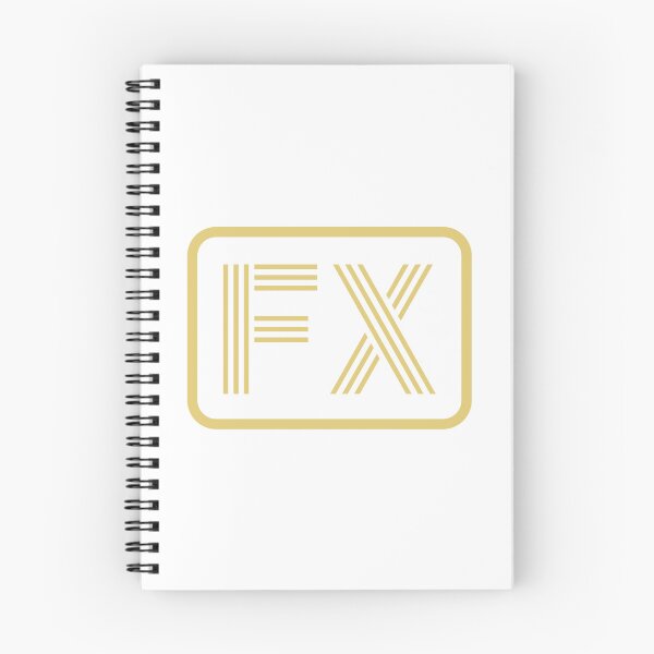 Item preview, Iniciales FX Letras Geométricas Doradas designed and sold by Jeallan Designs.