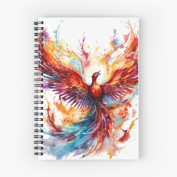 Item preview, Watercolour Mighty Phoenix  designed and sold by Nioon.