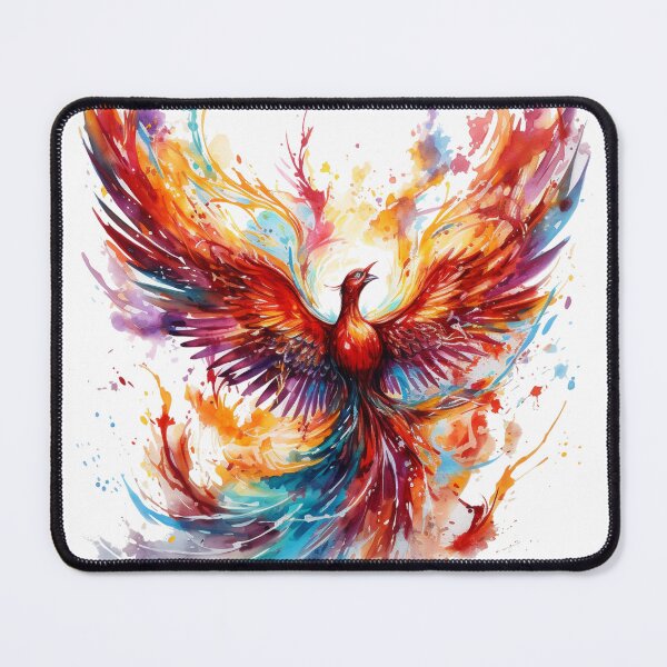 Item preview, Watercolour Mighty Phoenix  designed and sold by Nioon.