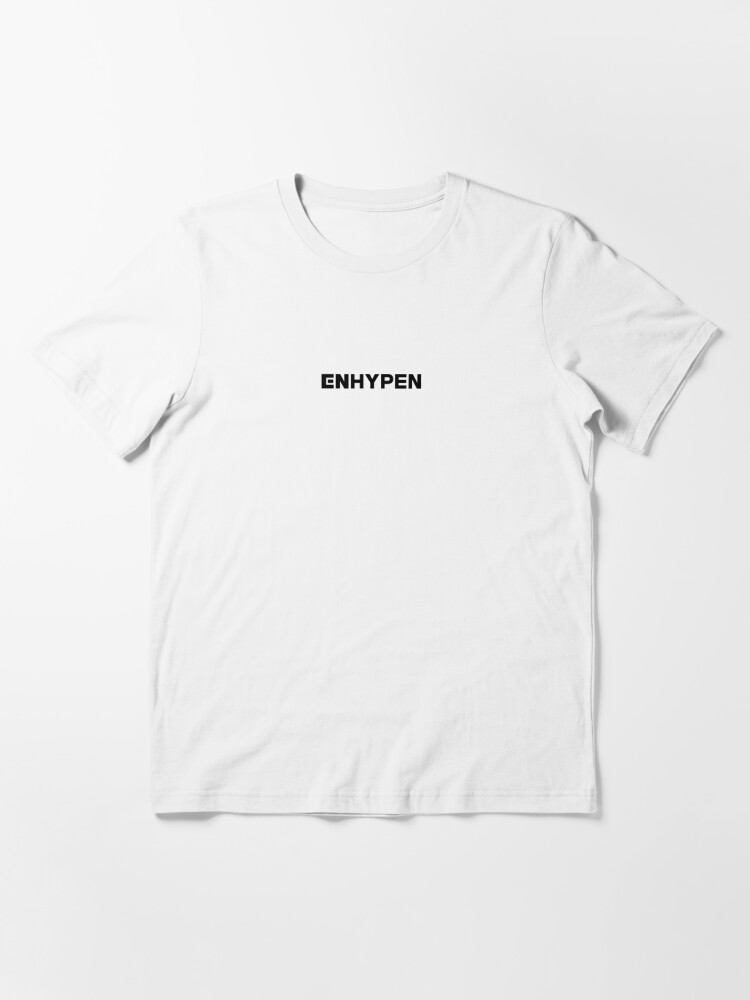 Kpop For ENHYPEN EN- Logo JAY T-shirt Cotton MEN and WOMEN Crew Neck T shirt