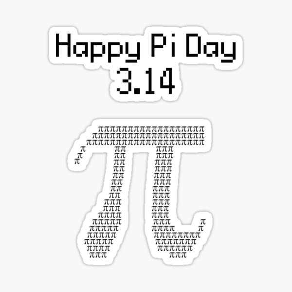 Pi R Squared Stickers Redbubble