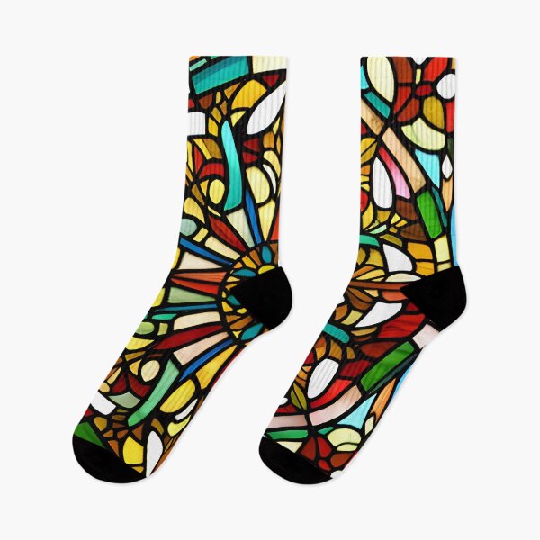 Item preview, stained glass square pattern designed and sold by DRAGONFIASCO.