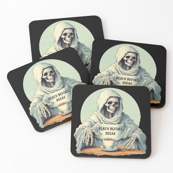 Item preview, Death Before Decaf designed and sold by soondoock.