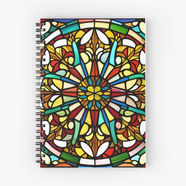 Item preview, stained glass square pattern designed and sold by DRAGONFIASCO.