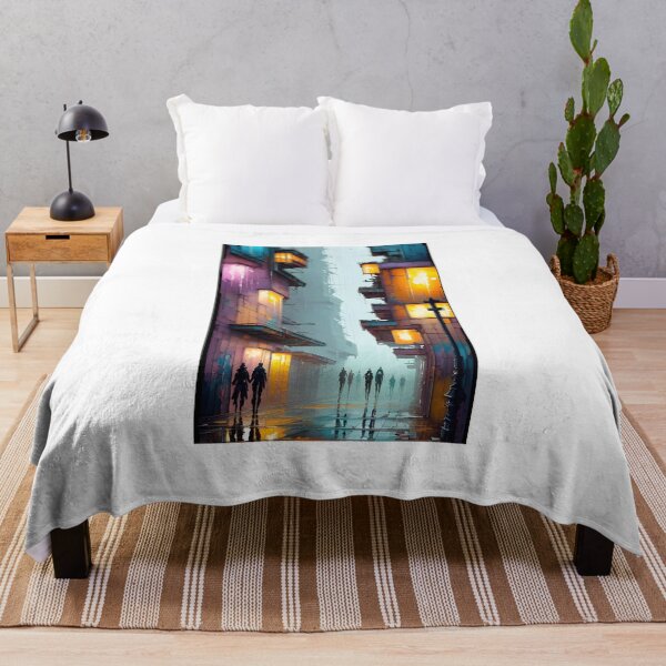 Item preview, cyberpunk pastel oil painting designed and sold by defpoint.