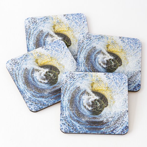 Item preview, Tiny planet waves on rock pools designed and sold by Anthony Hiorns.