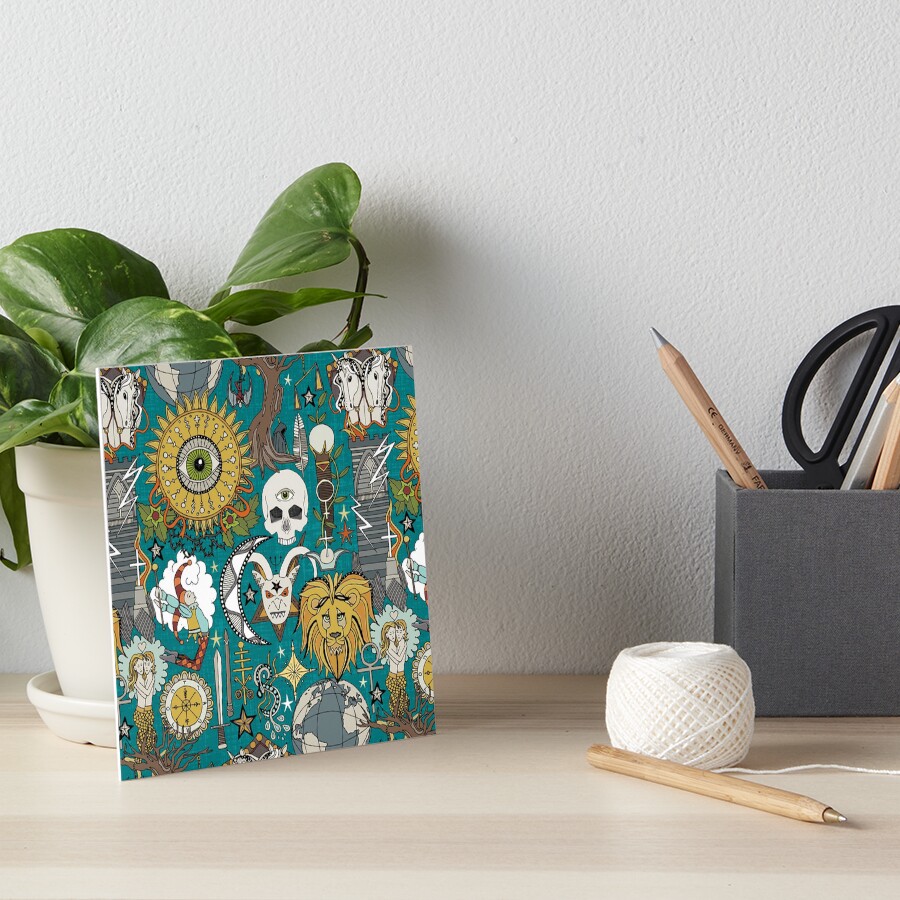 Item preview, Art Board Print designed and sold by scrummy.